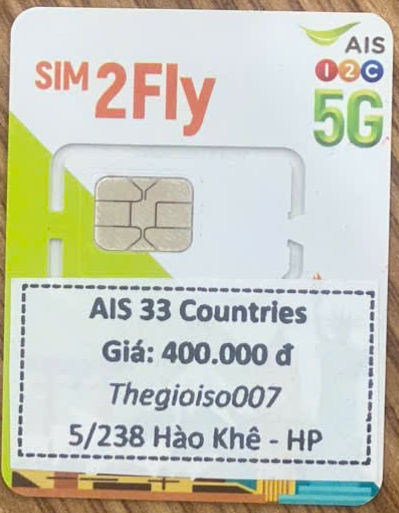 Hướng Dẫn Sử Dụng Sim Ais2fly ThaiLand